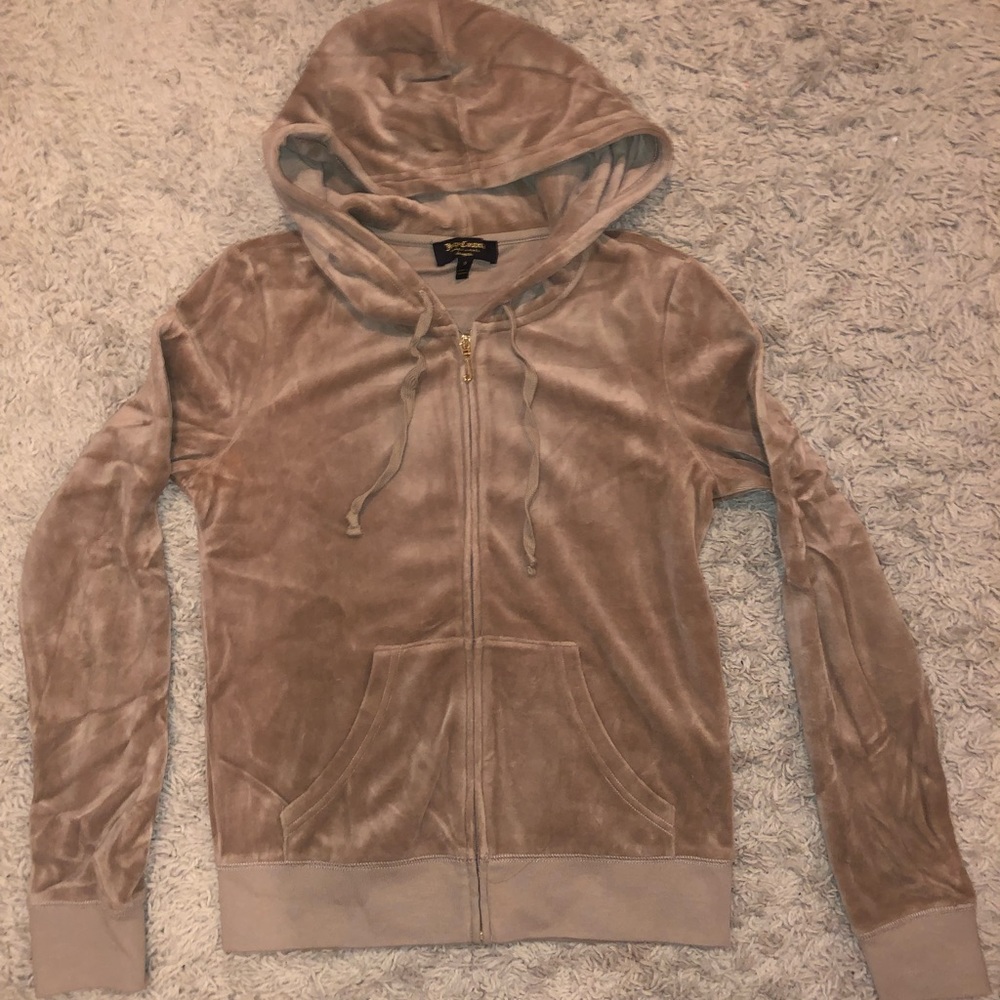 Juicy Couture NWT Black Label Velour Track Jacket.